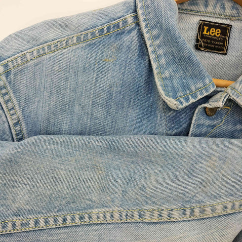 リー Lee 70s USA製 黒タグ PATD 153438 ユニオンチケット デニム トラッカージャケット メンズ
