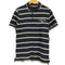 ラコステ LACOSTE REGULAR FIT ボーダー ポロシャツ メンズ import:M