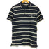 ラコステ LACOSTE REGULAR FIT ボーダー ポロシャツ メンズ import:M