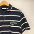 ラコステ LACOSTE REGULAR FIT ボーダー ポロシャツ メンズ import:M