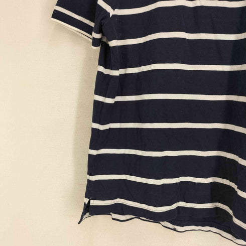 ラコステ LACOSTE REGULAR FIT ボーダー ポロシャツ メンズ import:M