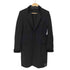 ポールスミス Paul Smith 襟ベルベット切替 ウール チェスターコート 裏地羽柄 メンズ import:M