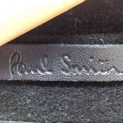 ポールスミス Paul Smith 襟ベルベット切替 ウール チェスターコート 裏地羽柄 メンズ import:M