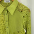 サハラ sahara MARTE Lace Patchwork Shirt レースパッチワークシャツ レディース FREE