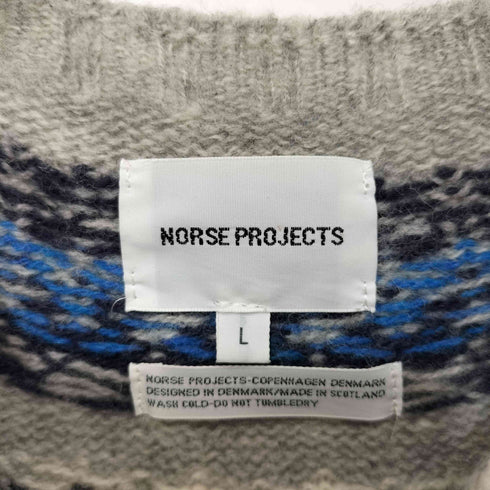 ノースプロジェクツ NORSE PROJECTS SNOW KNIT ノルディック ニット メンズ JPN:L