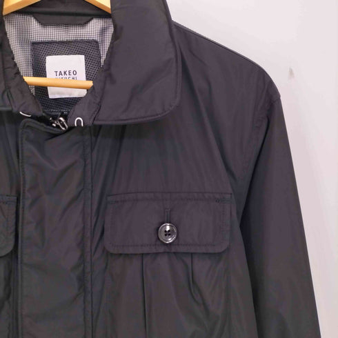 タケオキクチ TAKEO KIKUCHI 裏地メッシュ 比翼ジップ 4ポケット パッカブルミドルコート メンズ JPN:2