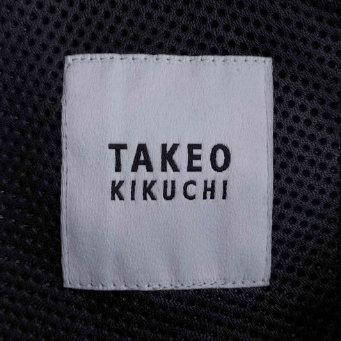 タケオキクチ TAKEO KIKUCHI 裏地メッシュ 比翼ジップ 4ポケット パッカブルミドルコート メンズ JPN:2