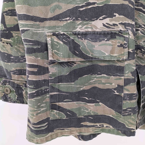 トゥルースペック TRU SPEC US.ARMY タイガーカモ BDU ジャケット メンズ LARGE-REGULAR
