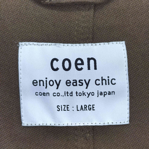コーエン coen 別注 カバーオールジャケット メンズ JPN:L