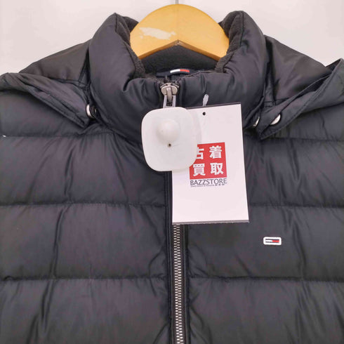 トミージーンズ tommy jeans フード付 ロングダウンコート レディース import:M