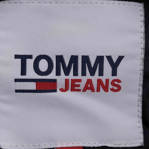 トミージーンズ tommy jeans フード付 ロングダウンコート レディース import:M