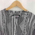 メゾンスペシャル MAISON SPECIAL 3D Jacquard Prime-Over Crew Neck Knit T-shirt 3Dジャガードプライムオーバーク Tシャツ メンズ JPN:1