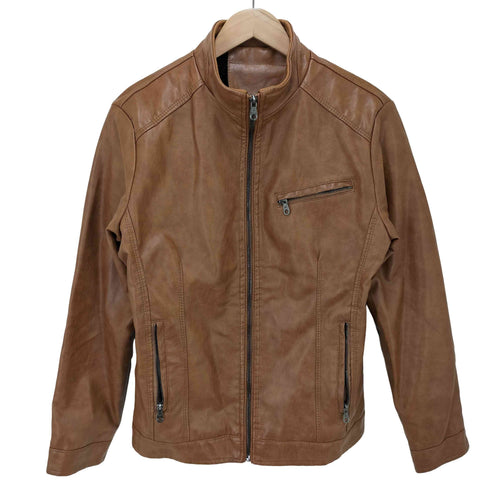 フェイクレザー ジャケット メンズ JPN:M