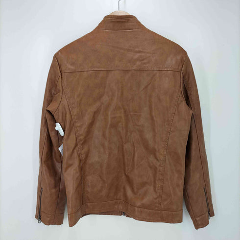 フェイクレザー ジャケット メンズ JPN:M