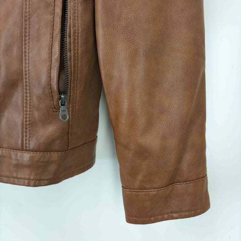 フェイクレザー ジャケット メンズ JPN:M