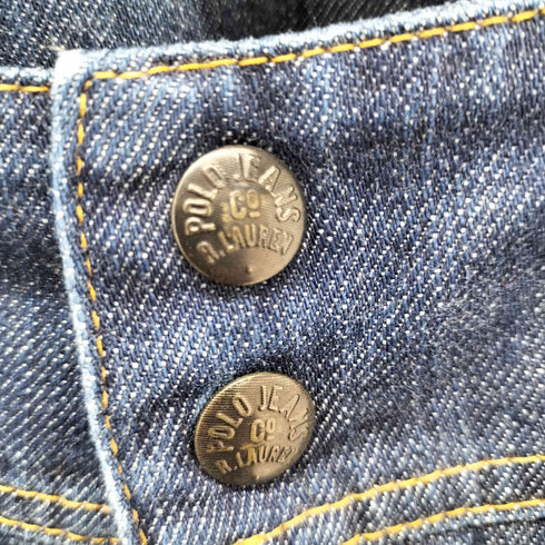 ポロジーンズカンパニーラルフローレン POLO JEANS COMPANY RALPH LAUREN ローライズ フレアデニムパンツ Y2K レディース 25