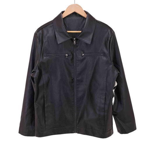 フェイクレザー ジャケット メンズ JPN:M