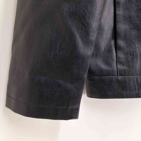 フェイクレザー ジャケット メンズ JPN:M