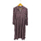 ザラ ZARA FLORAL PRINT DRESS 花柄 マキシシャツワンピース レディース import:L