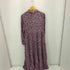 ザラ ZARA FLORAL PRINT DRESS 花柄 マキシシャツワンピース レディース import:L