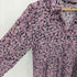 ザラ ZARA FLORAL PRINT DRESS 花柄 マキシシャツワンピース レディース import:L