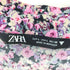 ザラ ZARA FLORAL PRINT DRESS 花柄 マキシシャツワンピース レディース import:L
