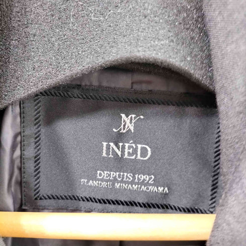 イネド INED ショールカラー ダウンコート レディース 7
