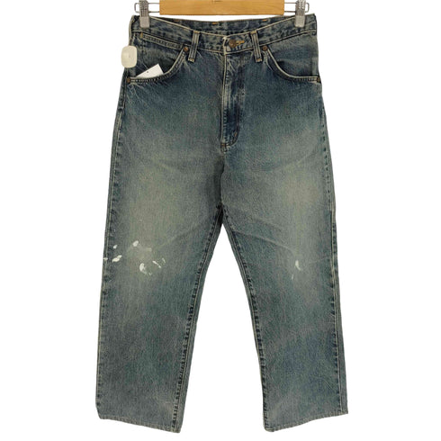 ラングラー Wrangler 90S 日本製 赤耳 5ポケット ジップフライ デニム ストレート パンツ メンズ US:30-31