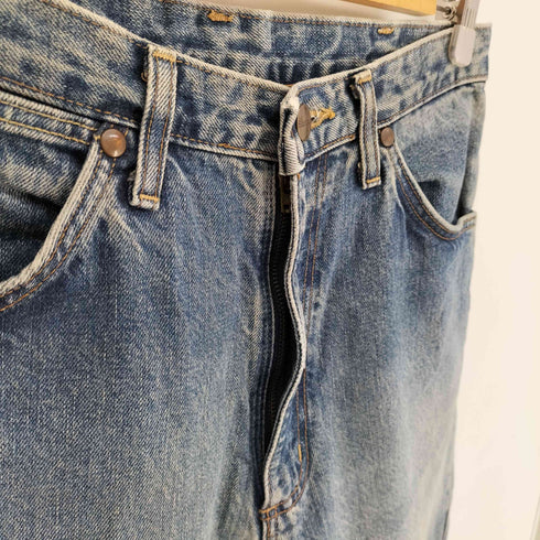 ラングラー Wrangler 90S 日本製 赤耳 5ポケット ジップフライ デニム ストレート パンツ メンズ US:30-31