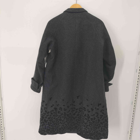 カラー kolor レオパード メルトン コート メンズ JPN:2