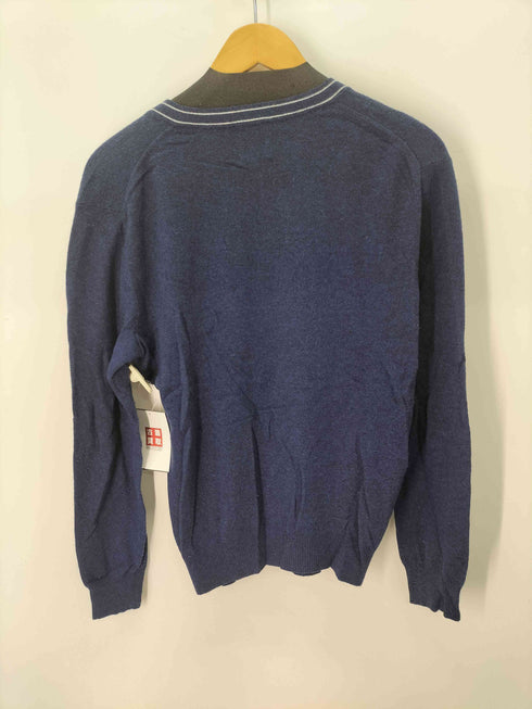 マッキントッシュフィロソフィー MACKINTOSH PHILOSOPHY カシミヤ混 Vネック ニットセーター メンズ 38