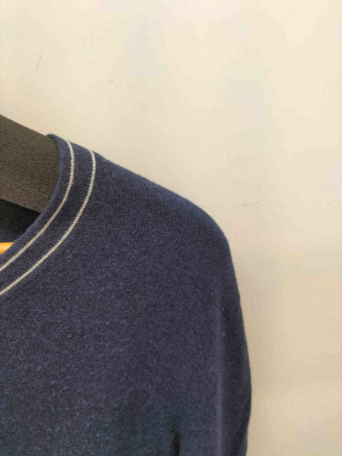 マッキントッシュフィロソフィー MACKINTOSH PHILOSOPHY カシミヤ混 Vネック ニットセーター メンズ 38