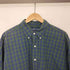 ラルフローレン RALPH LAUREN 90s BLAKE TWO-PLY COTTON ポニー刺繍 タータンチェック L/S ボタンダウンシャツ メンズ import:XL