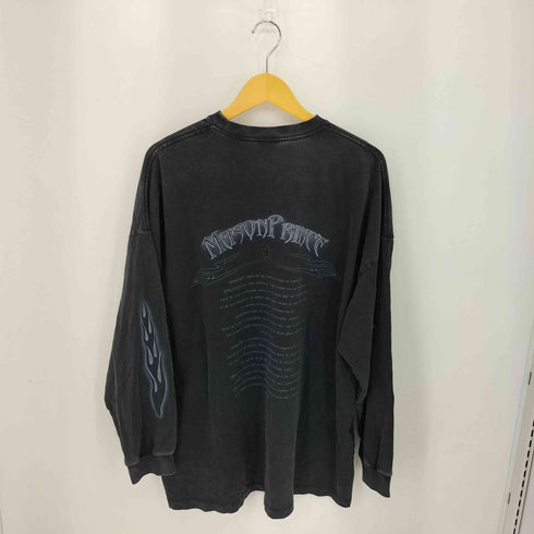 メイソンプリンス mason prince ビッグシルエットヴィンテージ加工MPオリジナルバンドツアーロンTEE メンズ 3