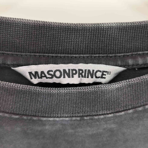 メイソンプリンス mason prince ビッグシルエットヴィンテージ加工MPオリジナルバンドツアーロンTEE メンズ 3