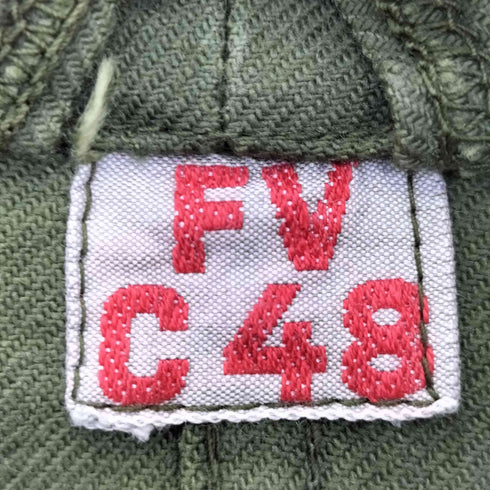 スウィーディシュアーミー SWEDISH ARMY 60s スウェーデン軍 メカニック ワークジャケット メンズ 48