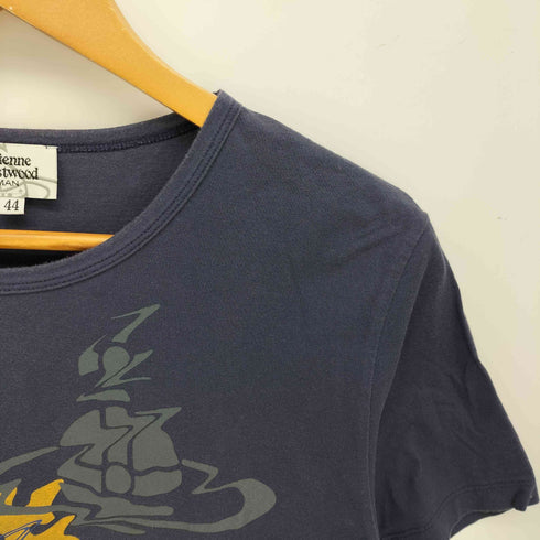 ヴィヴィアンウエストウッドマン Vivienne Westwood MAN オーブデザイン ロゴ Tシャツ メンズ EUR:44