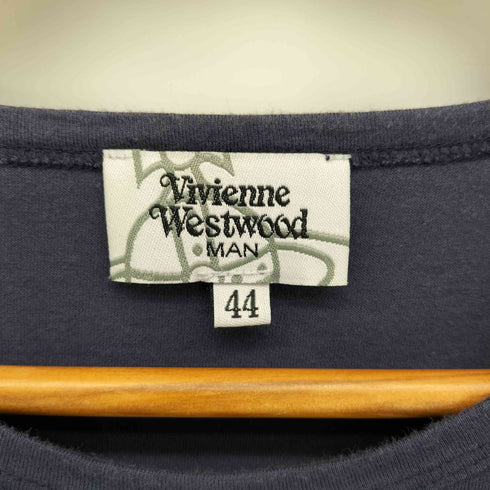 ヴィヴィアンウエストウッドマン Vivienne Westwood MAN オーブデザイン ロゴ Tシャツ メンズ EUR:44