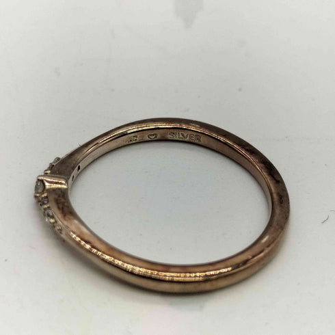 ヨンドシー 4℃ SILVER 刻印 シルバー リング レディース 8