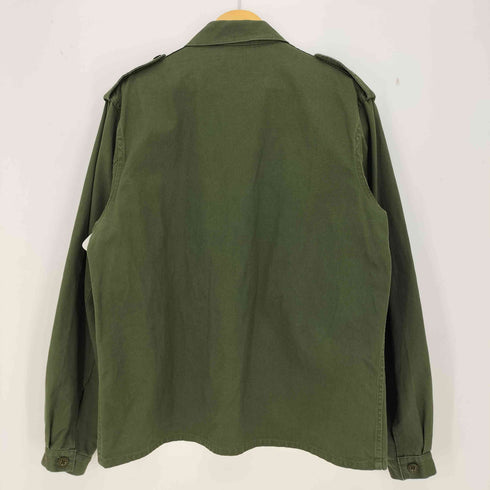 ベルギーアーミー Belgian army 70s 76年会計 ABL ETS.CHANTERIE ベルギー軍 シャツジャケット メンズ 40