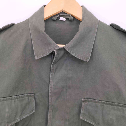 ベルギーアーミー Belgian army 70s 76年会計 ABL ETS.CHANTERIE ベルギー軍 シャツジャケット メンズ 40