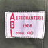 ベルギーアーミー Belgian army 70s 76年会計 ABL ETS.CHANTERIE ベルギー軍 シャツジャケット メンズ 40
