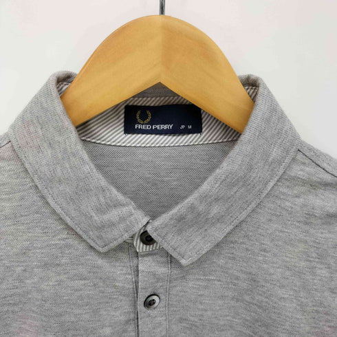フレッドペリー FRED PERRY ロゴ刺繍 S/S ポロシャツ レディース import:M