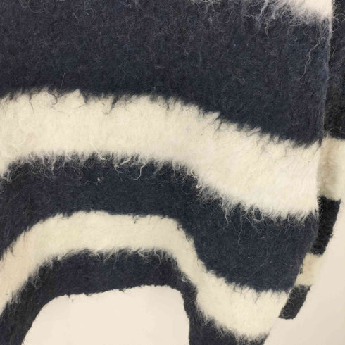 ONCILY クルーネック ボーダー ニットセーター メンズ L