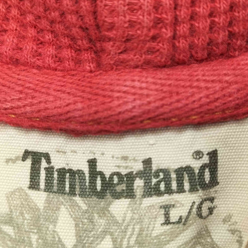 ティンバーランド Timberland 00s ロゴ刺繍 フード裏サーマル プルオーバーパーカー メンズ import:L
