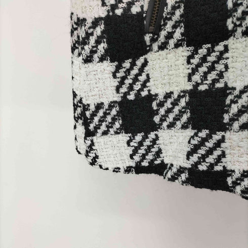 sheller ブロックチェック ツイード キュロットスカート レディース JPN:S
