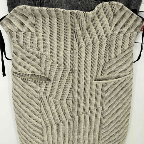 メゾンスペシャル MAISON SPECIAL Denim Tweed Combination Maxidresses デニムツイードコンビワンピース レディース
