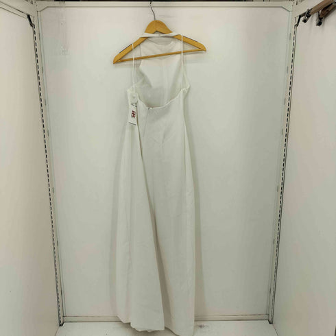 ザラ ZARA バッグオープン ロングジャンプスーツ レディース M
