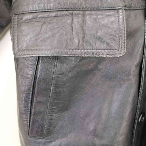 ラムレザー カーコート メンズ JPN:L