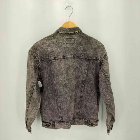 リーバイス Levis 80s USA製 57508-0256 ケミカルウォッシュ デニム トラッカージャケット レディース import:L